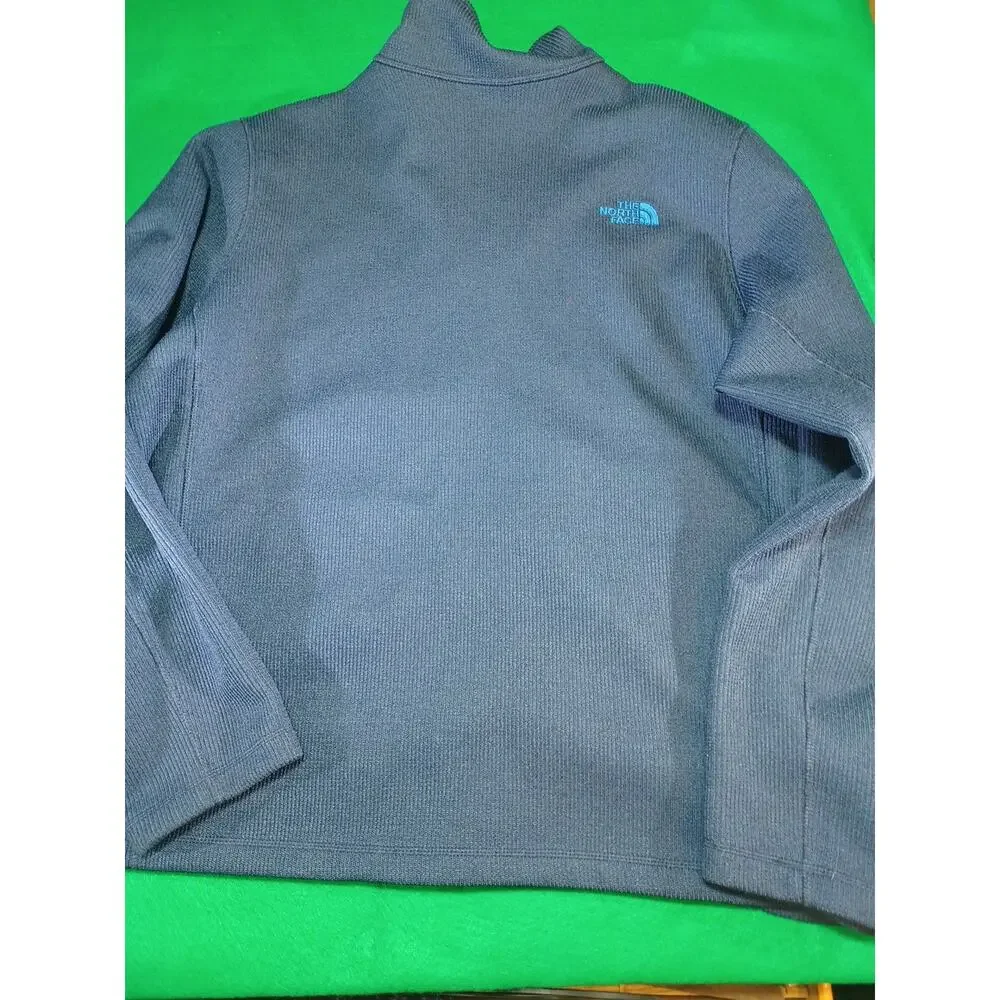 The North Face Fleece Zip Up Jacket Mens Size XXL Blue Relaxed Excellent